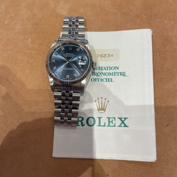 Rolex Datejust 36 Ref.16234 Quadrante Diamanti - immagine 3