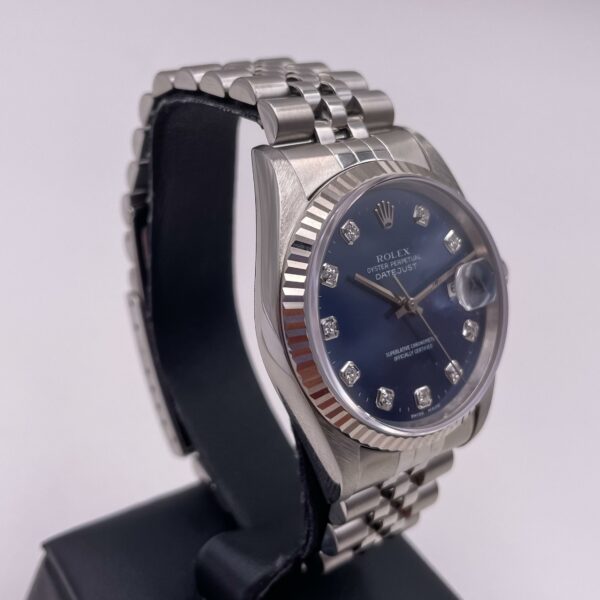 Rolex Datejust 36 Ref.16234G Quadrante Diamanti - immagine 3