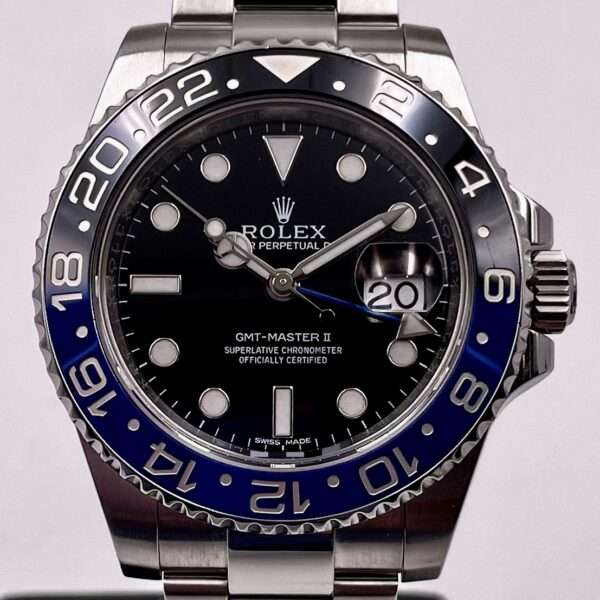 Rolex GMT-Master II BATMAN Ref.116710BLNR