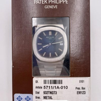 Patek Philippe Nautilus Ref.5711/1A Double Sealed