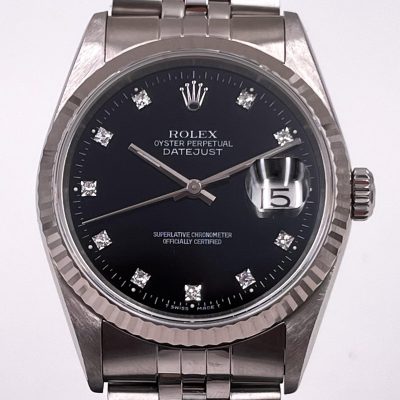 Rolex Datejust 36 Ref.16234G Quadrante Diamanti