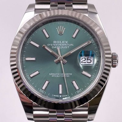 Rolex Datejust 41mm Ref.126334  Quadrante Menta